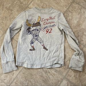 Boys Abercrombie Long Sleeve Long Ball Champs Shirt